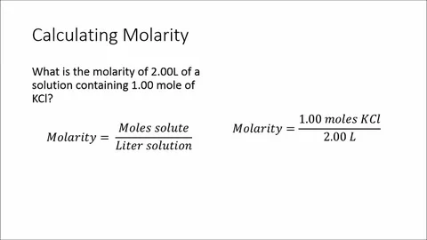 Discover the Best Molarity Calculator Online